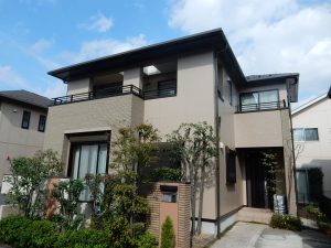 新築当時の色彩を復元！【川崎市宮前区】パーフェクトトップ、屋根はサーモアイSi after