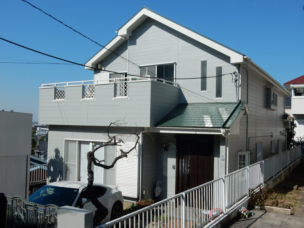 【横浜市港北区】２階建戸建て外壁塗装パーフェクトトップ after3