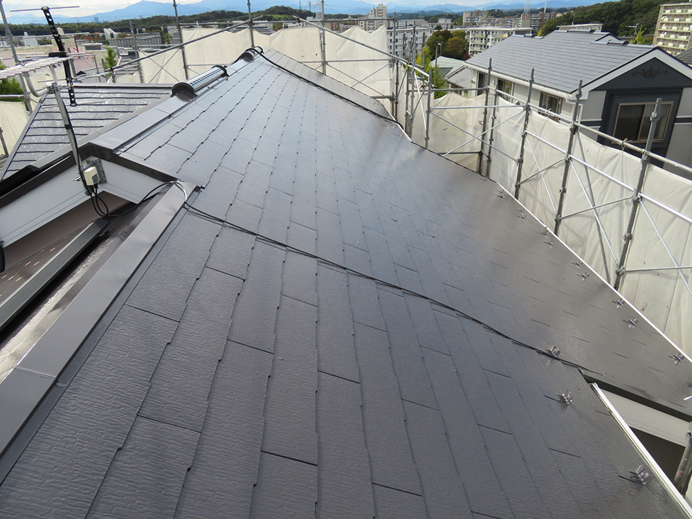 【横浜市】外壁、屋根塗装外壁：ダイヤモンンドコート<br>屋根：サーモアイSi after3